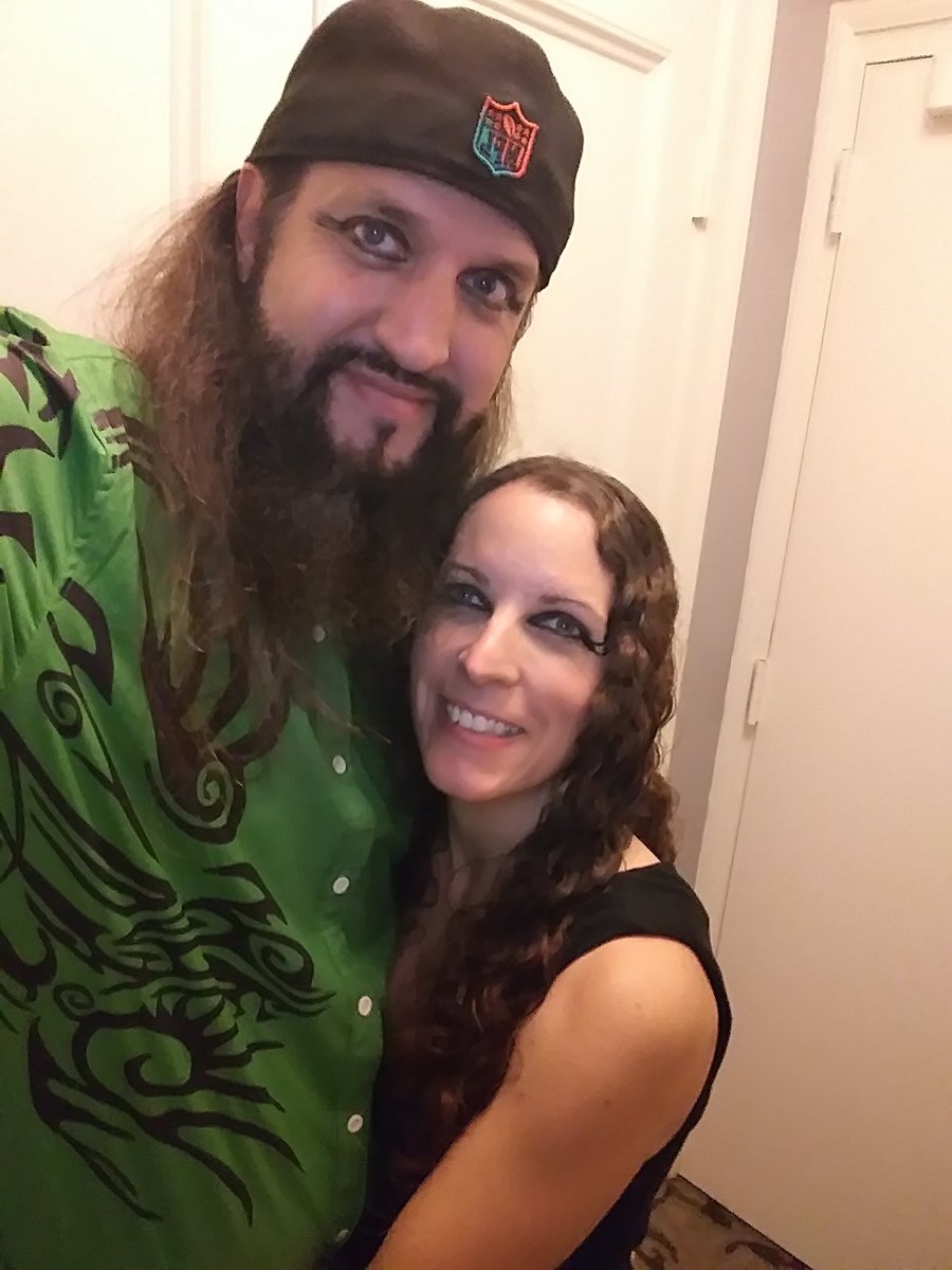 HeirsOfIsildur's tweet photo. A last few random shots: With #DarkHelmet, post show getting from dinner, Steph with some history at the @MillemiumBiltmore Hotel 9/9 https://t.co/yh3HGHFZ3t