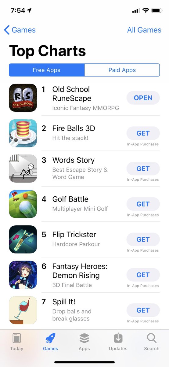 RuneScape na App Store