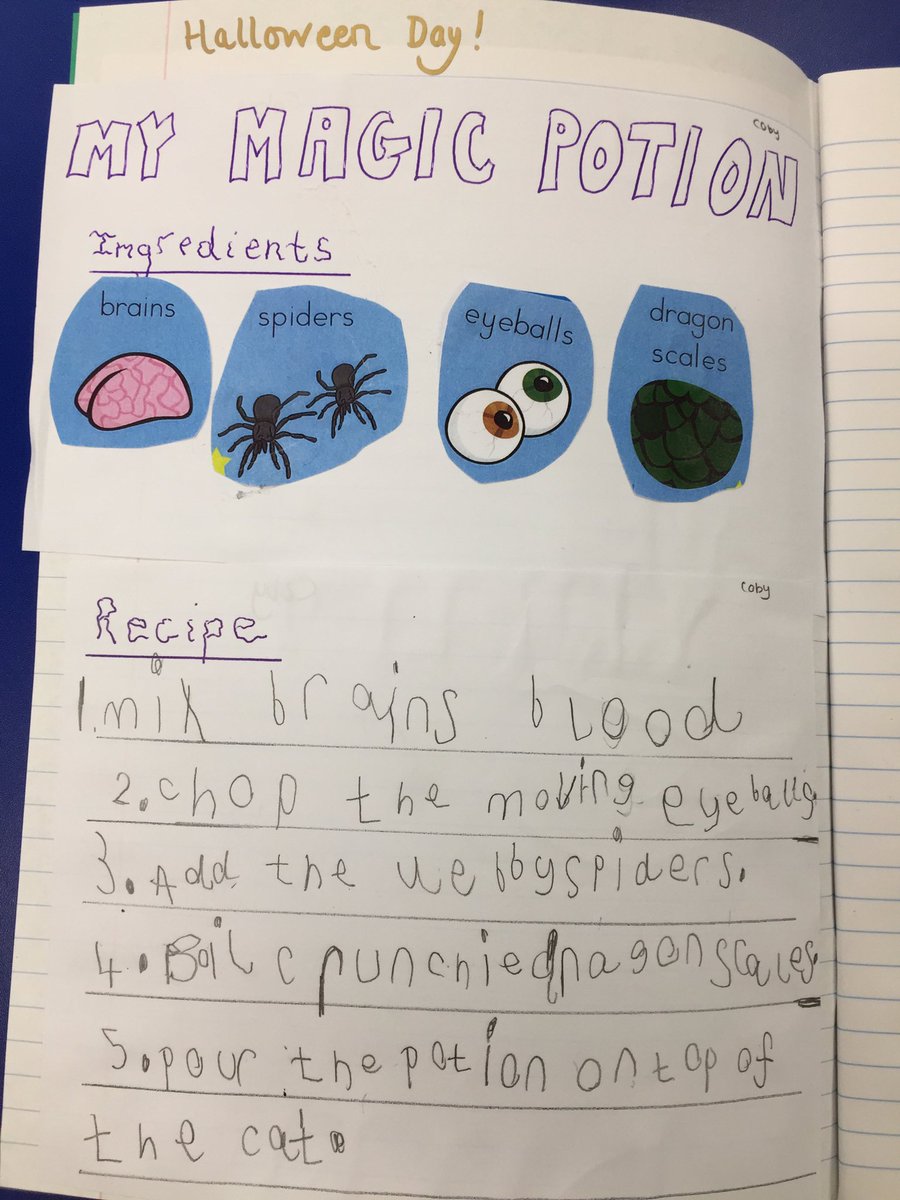 NorthCornwallAP's tweet photo. Awesome Halloween Day Together! #chocolatespiders #ghostbustersinging #potionrecipes #makingbats https://t.co/mAz4pMYdQZ