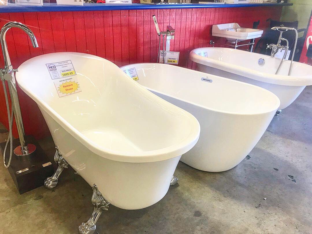 DIYMachine's tweet image. Savings at HCO are SCARY!! Freestanding tubs starting at $699.99 👻 #happyhalloween #freestandingtub #bathroomremodel