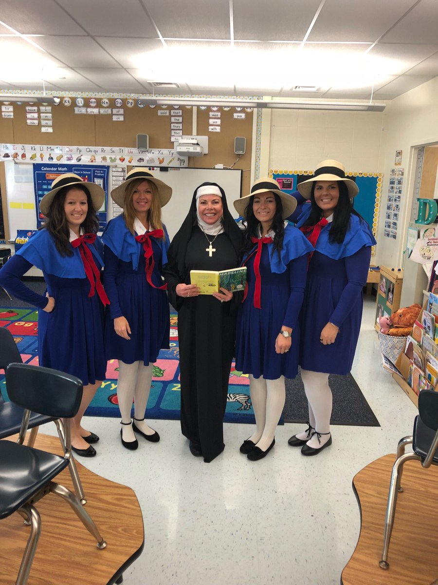 EBEKindergarten's tweet photo. Happy Halloween from EB Kindergarten! (also known as Miss Clavel and the Madelines) 🎃 https://t.co/Qk3pRYYcQF