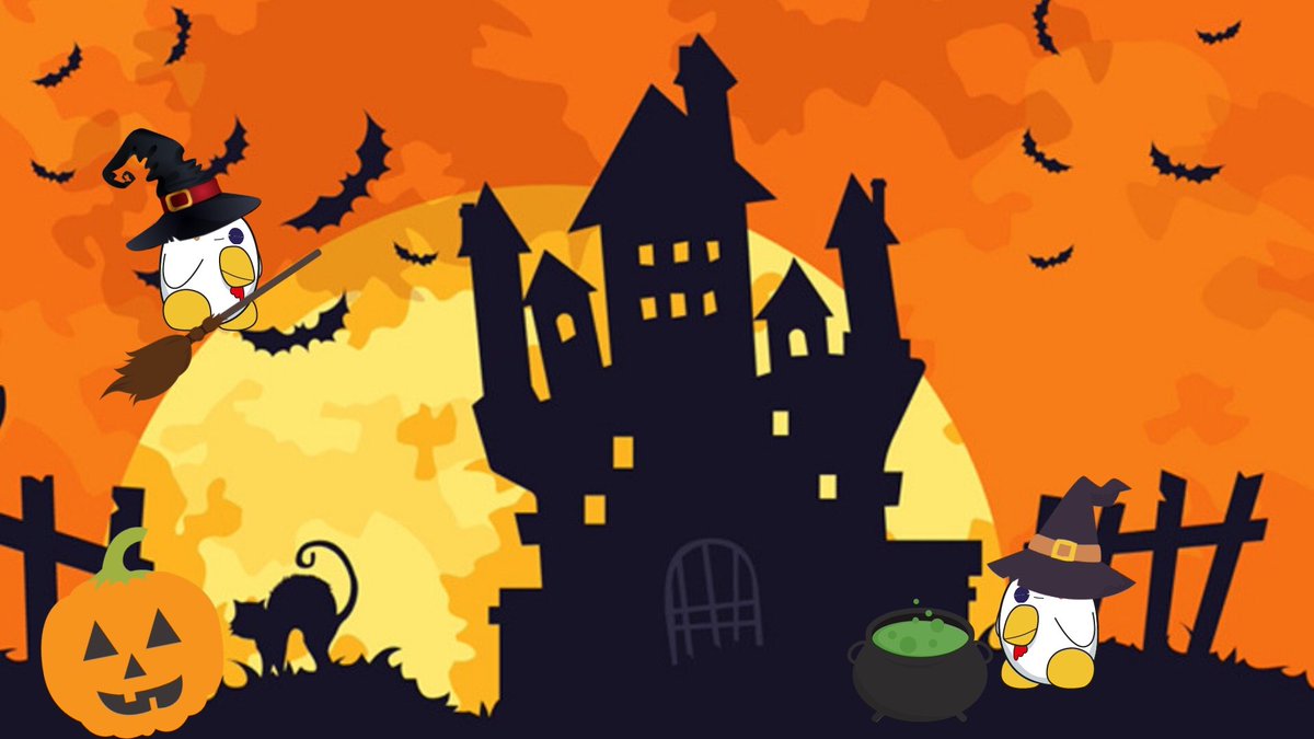 MeridiemGames's tweet photo. #HappyHalloween con los pollitos de #ChickenRange 🎃🐥🦇 https://t.co/t7IPPAD5KO