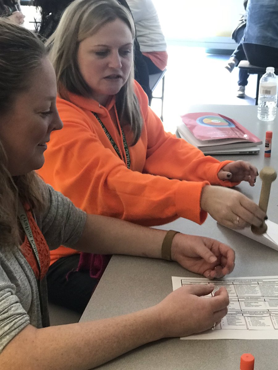 PrinJopal's tweet image. MSES teachers “thinking out of the box” to develop instructional strategies that incorporate The 5 social-emotional learning competencies