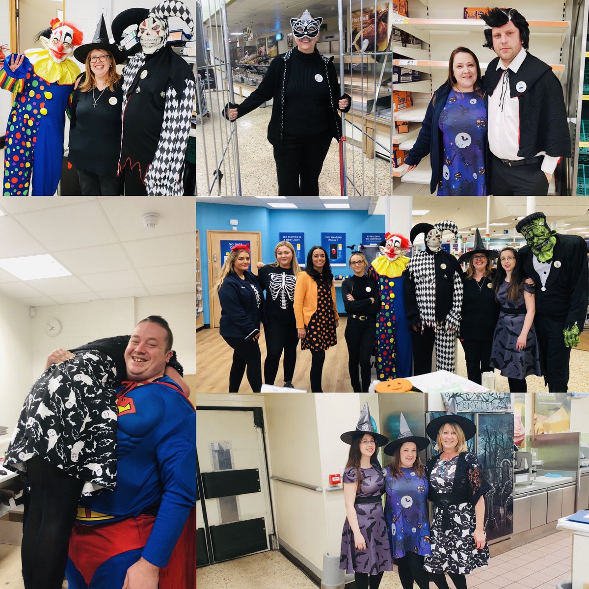H A P P Y - H A L L O W E E N 🎃🧙‍♀️👻 from #tescohertford <a href="/HannahQuy/">Hannah Quy</a> @Group42South <a href="/jordantayler123/">Jordan Tayler</a>