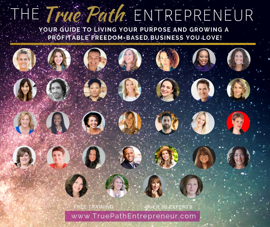 Don’t miss out on this FREE teaching series from over 30 highly successful spiritual #entrepreneurs, conscious #business leaders, authors and  #onlinebusiness &amp; #marketing experts.  This only runs for a limited-time.
Sign up here for free now --> bit.ly/2IPGxOG