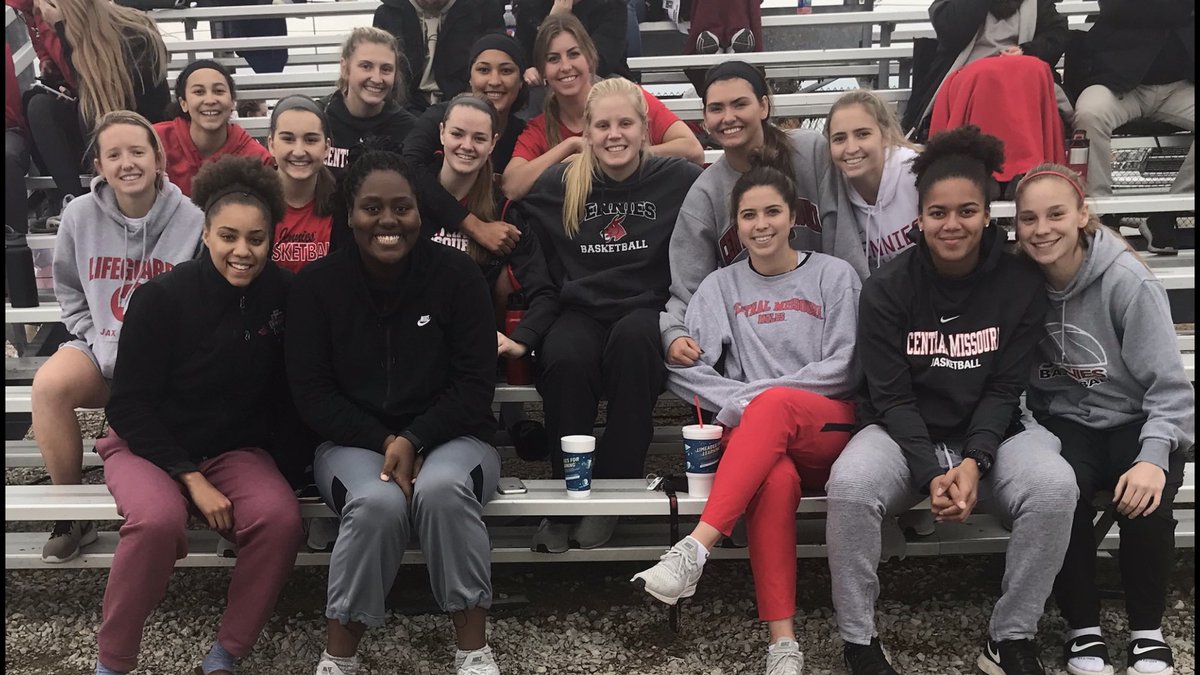 UCMWBB's tweet photo. #JensSupportingJens 
Watching @UCM_Soccer in post-season play! https://t.co/QFKr7ZF8k2