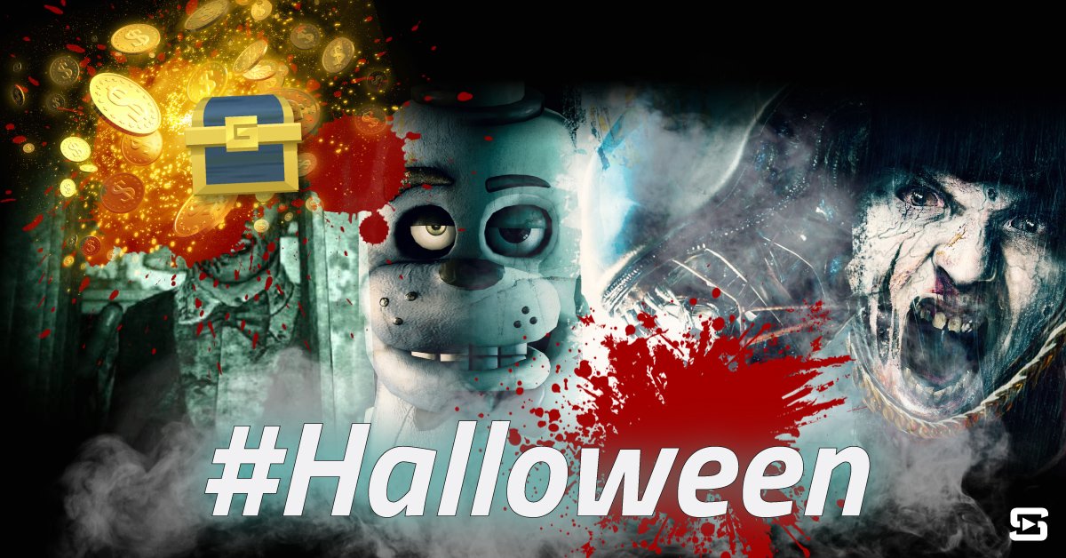 StreamCraftHQ's tweet photo. Get some #CoinDrops today by streaming in costume and/or streaming a horror game and using the #halloween tag! https://t.co/XWxol7xTZV