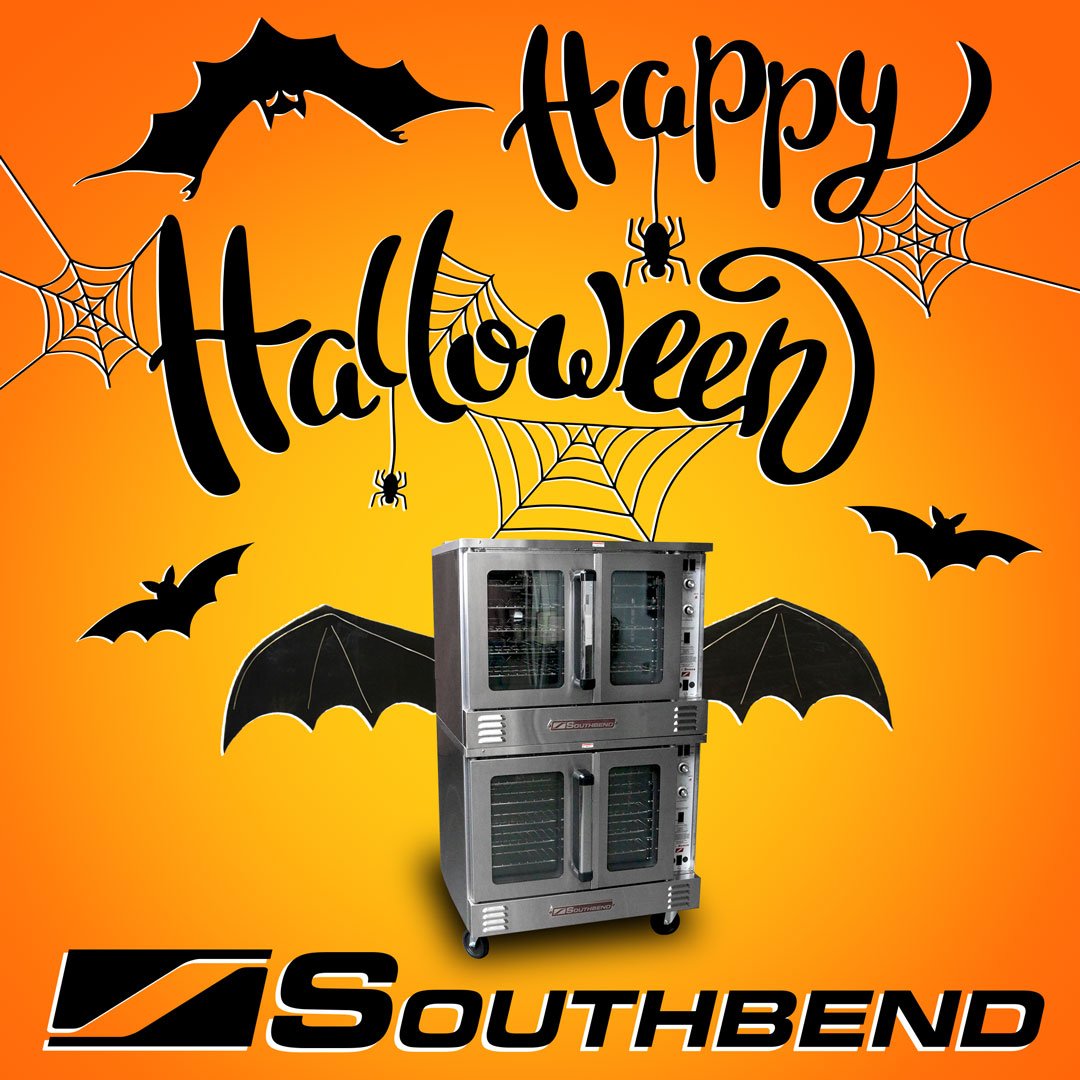 Southbendnc's tweet photo. Have a happy and safe Halloween from all of us at Southbend! 🎃🦇🧙♀️ #southbend #chef #chefslife #restaurantrange #cookingequipment https://t.co/OrOKi8dr1h