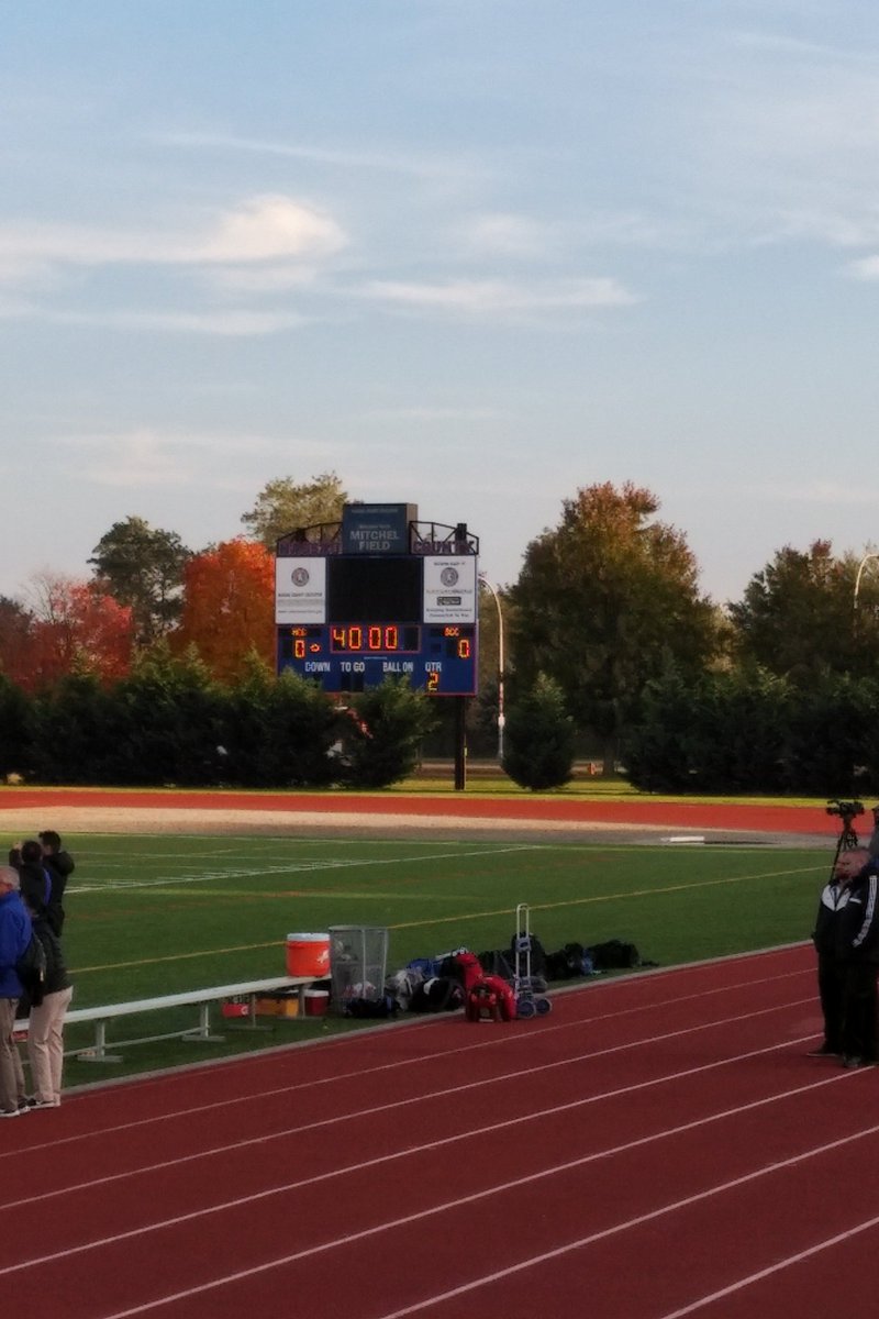 PortWashAD's tweet image. Welcome to Mitchell Field for the boys soccer county finals. So exciting!!  Go Port!
