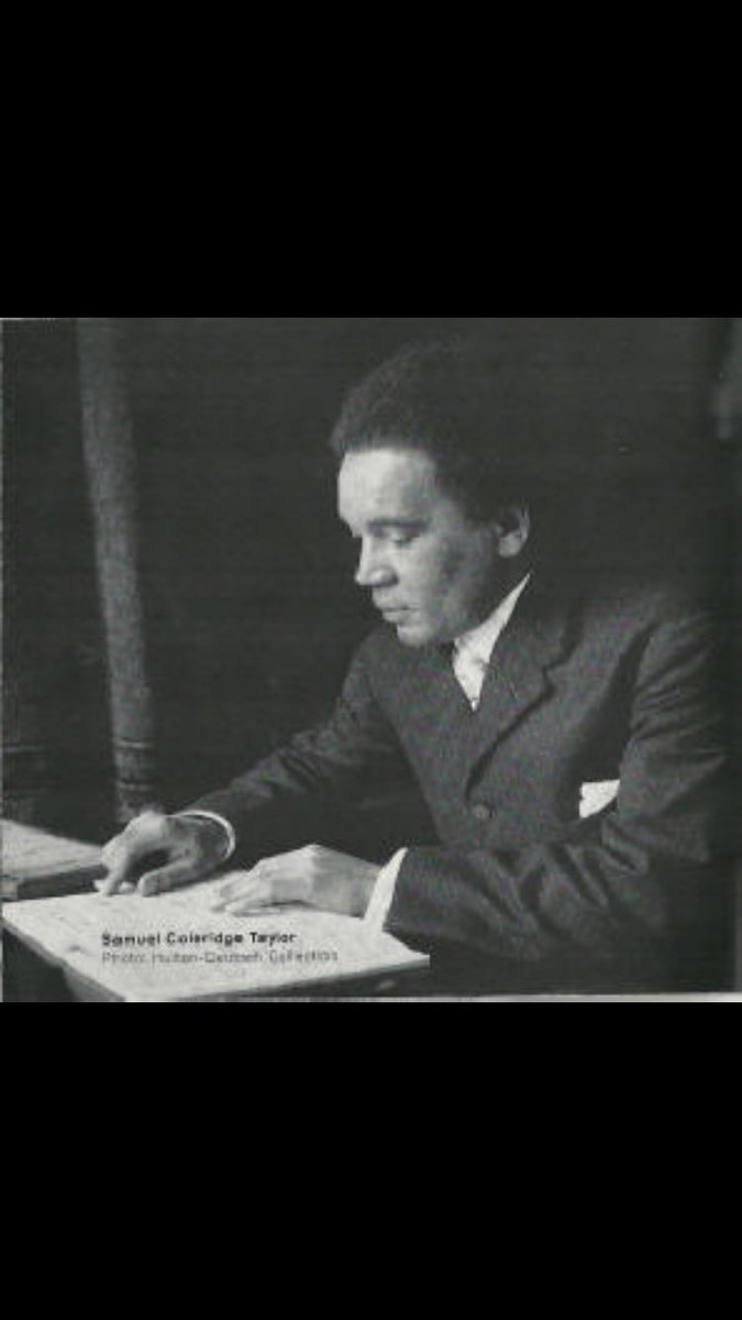 9)Samuel Coleridge Taylor was an English composer and conductor, his father was a Sierra Leone Creole physician. Coleridge-Taylor achieved such success that he was referred to by white New York musicians as the "African Mahler" at the time when he had three tours of the USA...