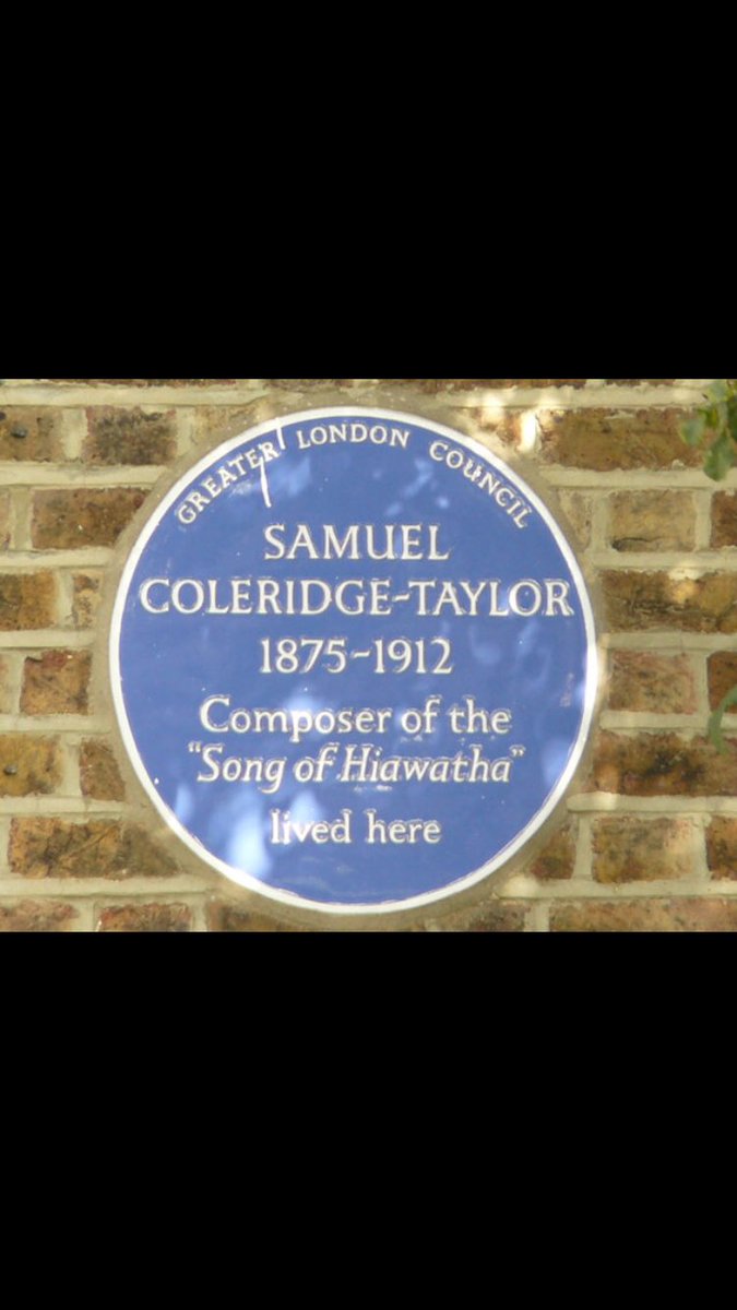 9)Samuel Coleridge Taylor was an English composer and conductor, his father was a Sierra Leone Creole physician. Coleridge-Taylor achieved such success that he was referred to by white New York musicians as the "African Mahler" at the time when he had three tours of the USA...