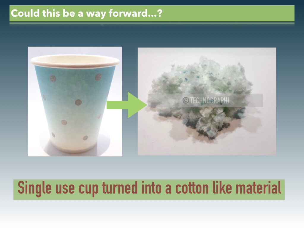 technographi's tweet photo. What do you think about our recent project? #technology #recycling #environment #innovation #papercup #green https://t.co/GxVxqXok12