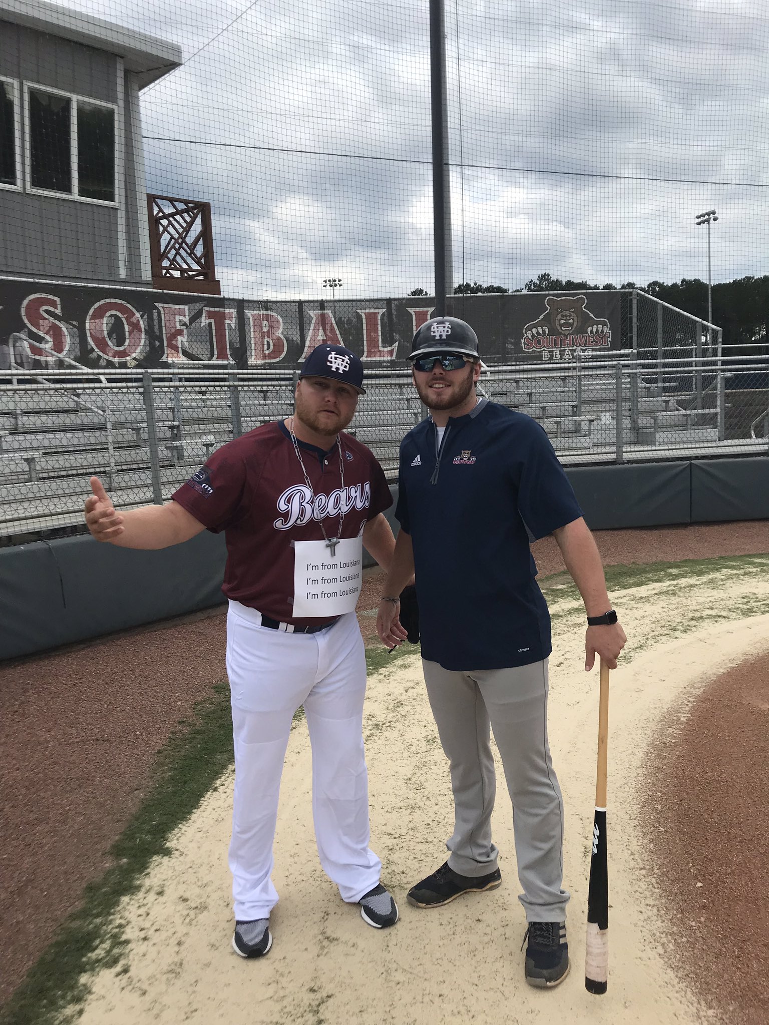 SMCC Baseball on X: When players dress up as coach and coach