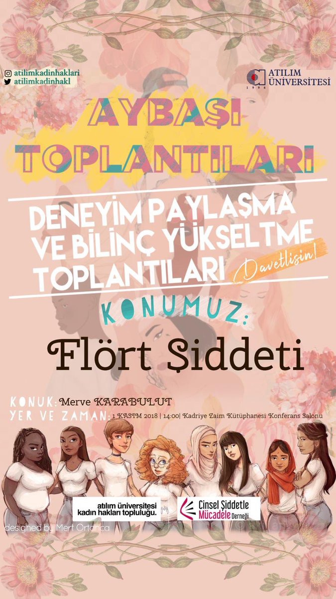 “Beni sevdiği için yapıyor” deme! Sevginin arkasına saklanan şiddet, sevgiye dahil değil.
   “Sevgi can yakmaz
     Sevgi aşağılamaz
     Sevgi zorlamaz”
1 Kasım Persembe Kadriye Zaim Kütüphanesi Konferans Salonunda görüşmek üzere. 💜