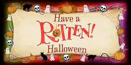 🎃👻🍫 #SomethingRotten #RottenOnTheRoad