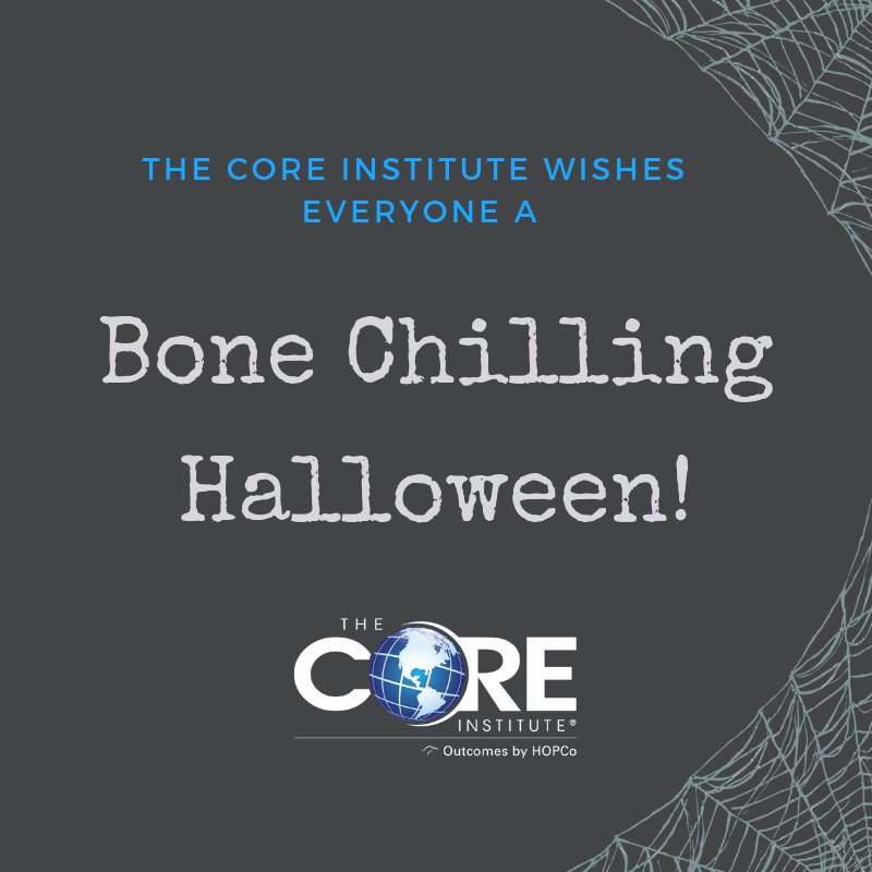 CORE_Institute's tweet photo. You say Trick-or-Treat, we say #KeepLifeInMotion. No matter how you think of it, walking is one of the simplest ways to get the whole family active this Halloween. From all of us at The CORE Institute, have a Happy and Safe Halloween. https://t.co/5lC25AGNT1
