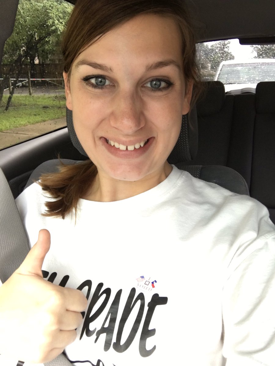 Early voting on a rainy Halloween evening = no lines. #IVoted