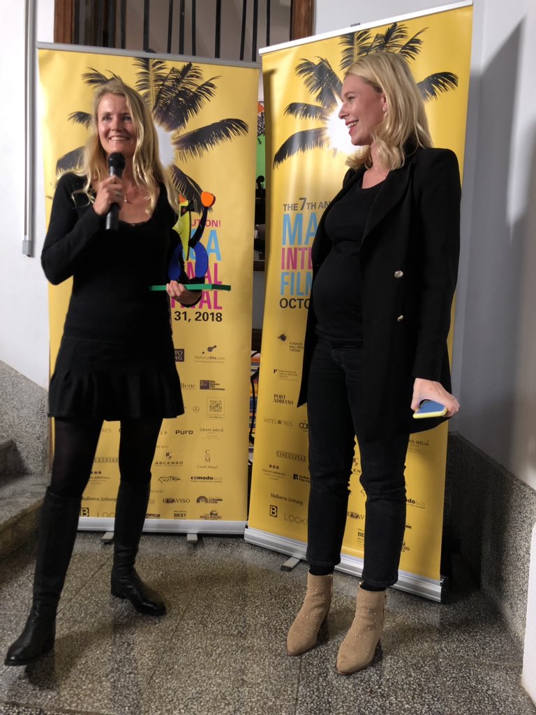 EVOLUTIONIFF's tweet photo. EVOLUTIONARY ISLAND AWARD (Mejor Película Filmada en las Islas Baleares) - Line Hadsbjerg, por ‘Out of Plastic #outofplastic @CleanWave #cleanwave #emiff18 #documentary #Mallorca https://t.co/KecX3uaCo3