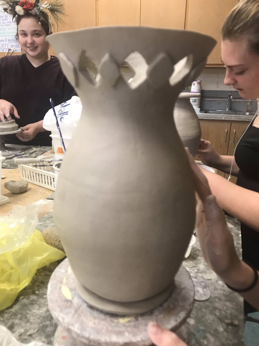 KilninIt's tweet photo. Ceramics A students are blowing me away with these coil pots! https://t.co/0Zhttq8oXD