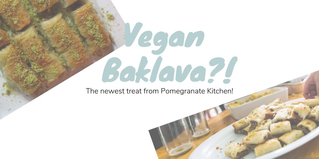 Pomegranate_NZ's tweet image. In celebration of #WorldVeganDay, we're excited to announce the release of our new vegan baklava! 

Tag your vegan friends and pledge for a box of baklava today - vegan or otherwise - to help us reach our @pledgeme campaign goal! ow.ly/5dMi50jxbBR 

#WorldVeganMonth #vegan