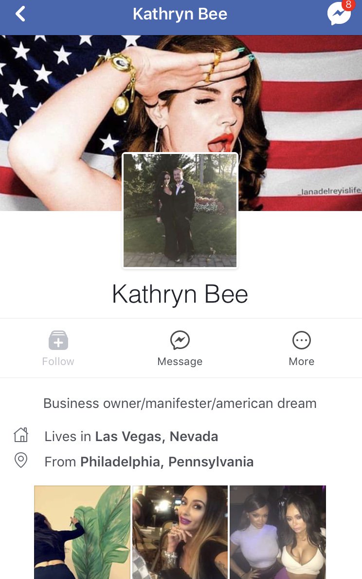 FixedItForU2017's tweet photo. THREAD (12):
Update: #KathrynBee is actually the founder/owner of @ParadiseBBarNJ! She has also issued the usual expected "didn't mean to offend" response.

#exposingracism #gunnernorth #tmz #Halloween18 #Resistance https://t.co/KPkySuFbLU