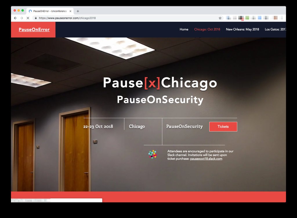 LuminFire's tweet image. We wrote an article: &quot;Pause[x]Chicago: PauseOnSecurity- a FileMaker Unconference&quot; bit.ly/2AzObKk #security #pauseonerror #Filemaker #SecurityHacker