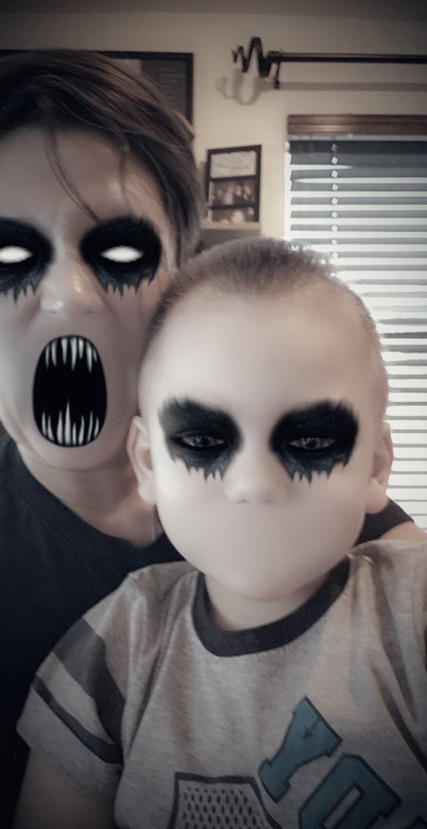 NNyria's tweet photo. Happy Halloween from Matthew & Mom #MatthewG #HALLOWEEN @blusurf79 https://t.co/1RosYeZCZd