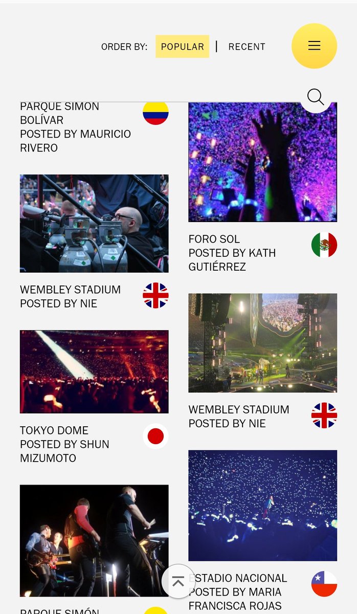 FlyOnSilverBird's tweet photo. I'm having a look on the new #ColdplayTimeline website and to my surprise a lot of my concert pictures are shown. 📷
They mean a lot to me, memories of happy times. 😊
#Coldplay #AHFODtour https://t.co/1ZOMTt2Oe0
