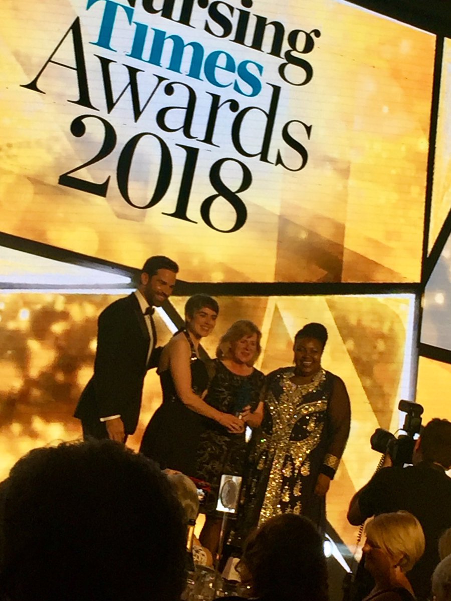 KittykKaren's tweet photo. Jean &amp; I are thrilled &amp; delighted to see #chft  take the long term conditions award - Cobgratulations ladies #NTAwards https://t.co/8mZqN0qjnD
