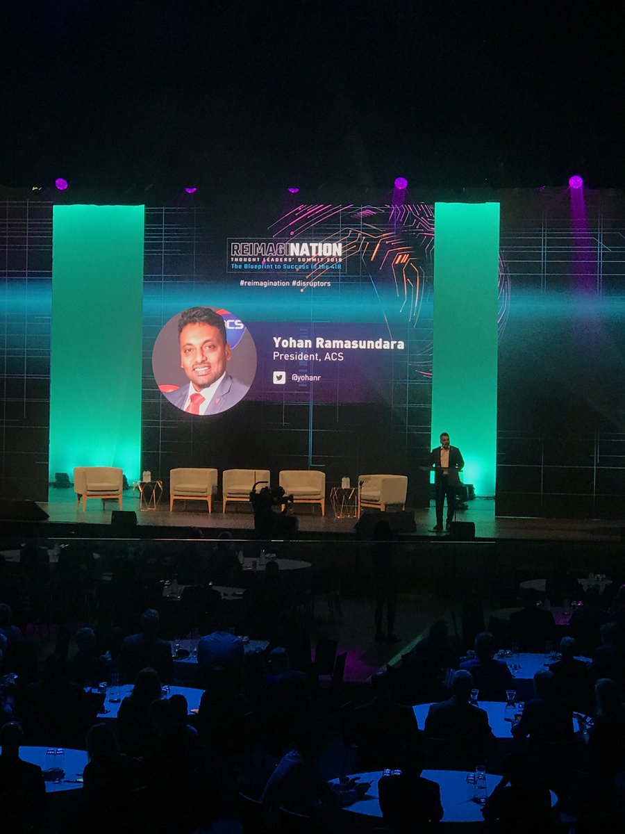 Secretary General of #SEARCC <a href="/yohanr/">Yohan Ramasundara</a> welcoming guests to the  <a href="/ACSnewsfeed/">ACS</a> #Reimagination Thought Leaders Summit 2018. #SEARCCMembers