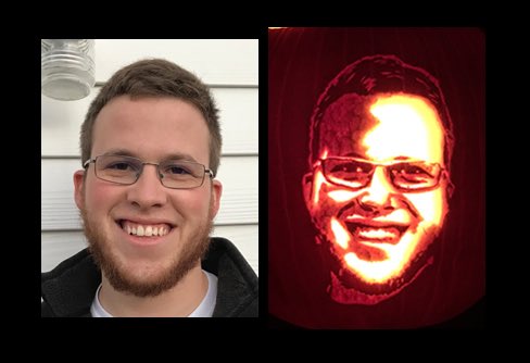 MLiscum's tweet image. Carving #27 of 2018 - my future son-in-law