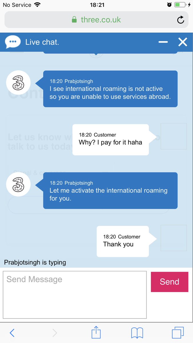 Thanks <a href="/ThreeUK/">Three UK</a> ... not like I had anywhere to be 🙄