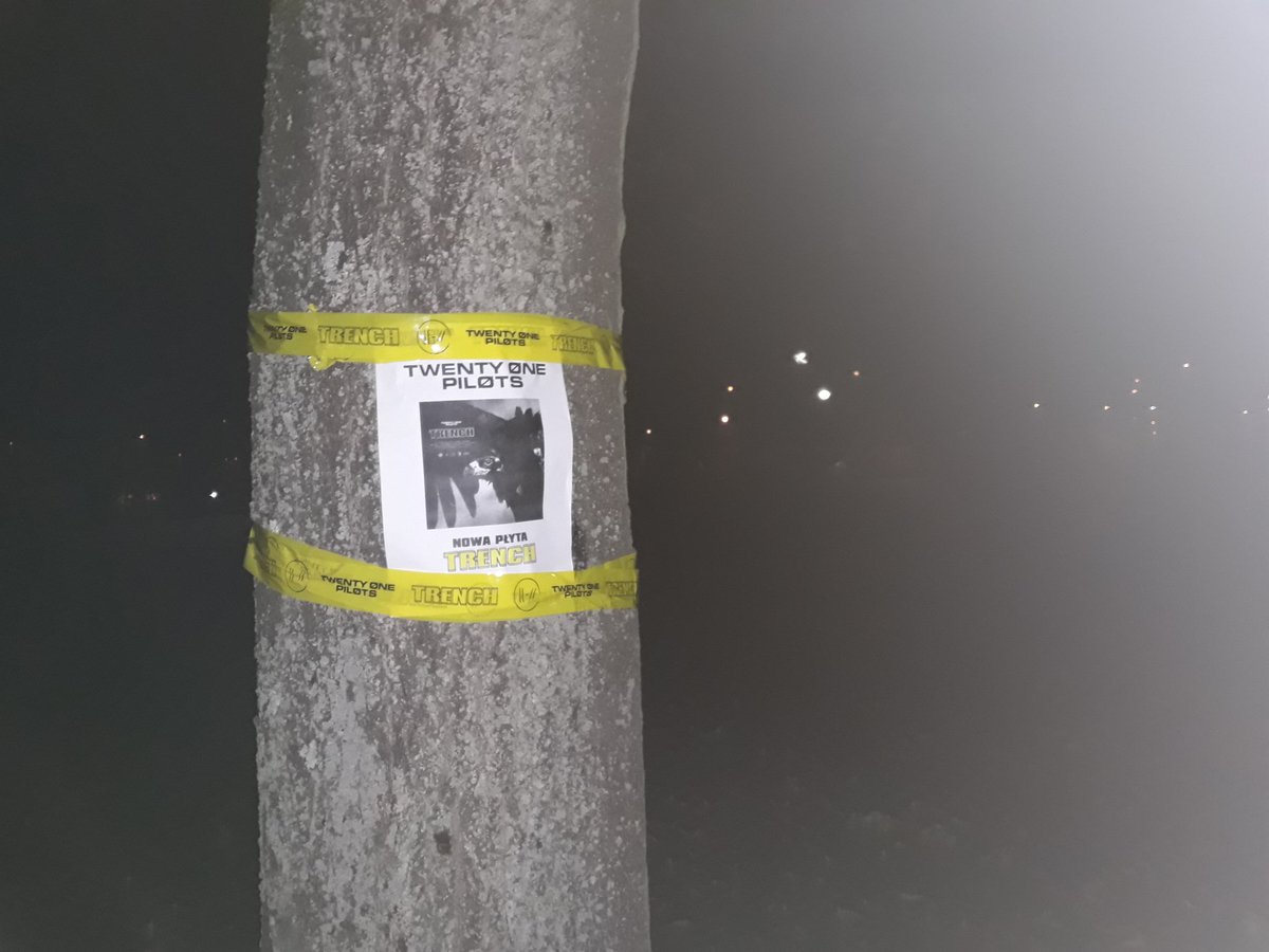 banditossulecin's tweet photo. Drzewa
31.10.18r.
#localbanditos #localbanditossulecin #localbanditossulęcin #sulecin #sulęcin #banditotour #clique #trench #tøp #twentyonepilots
@TOP_Poland @joshuadun @twentyonepilots @tylerrjoseph
@localbanditos https://t.co/5TzdDCVWPG