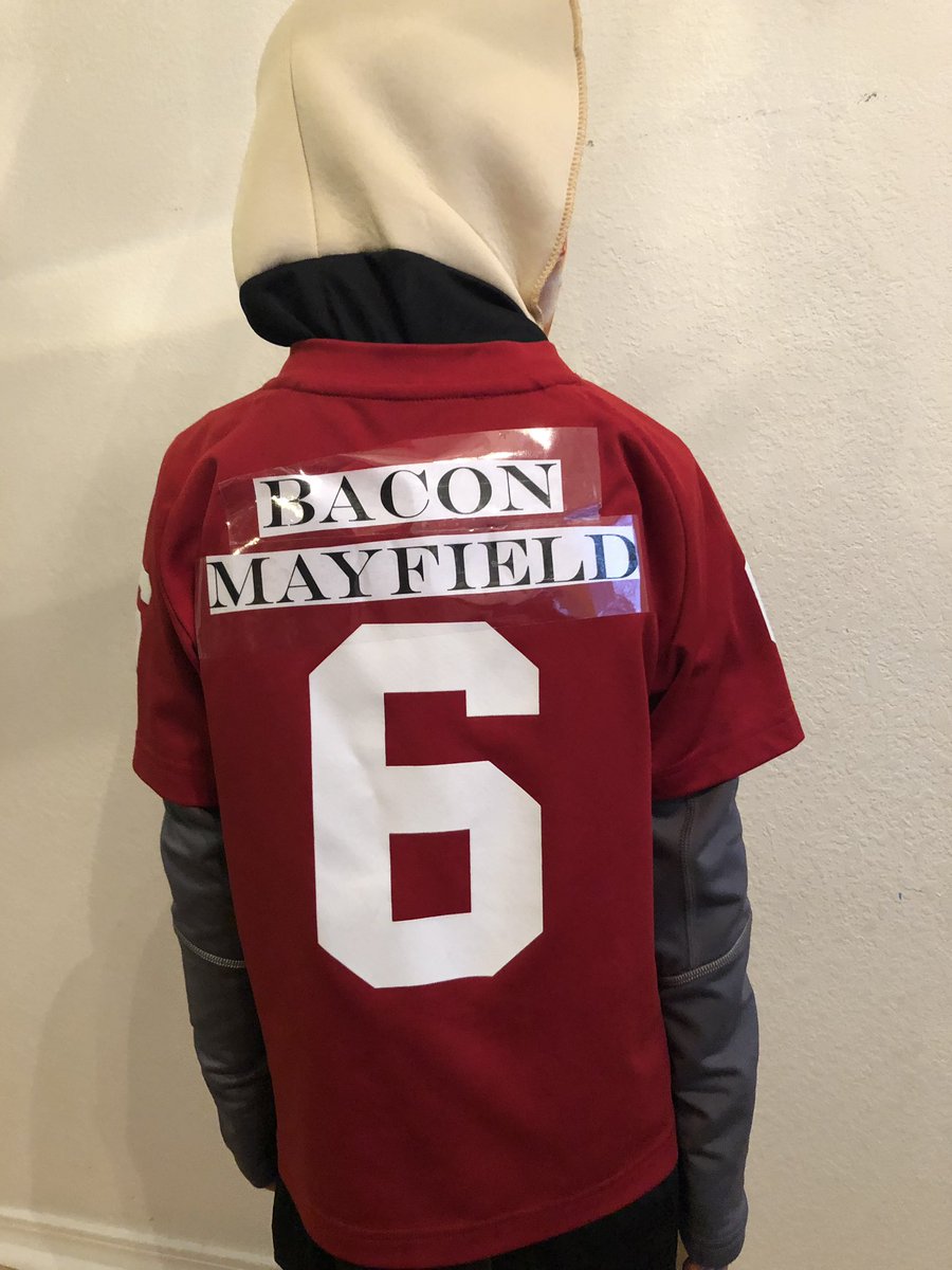 DTalleyLive's tweet photo. My son really likes bacon and @bakermayfield . So here we are... https://t.co/kppGZCmpya