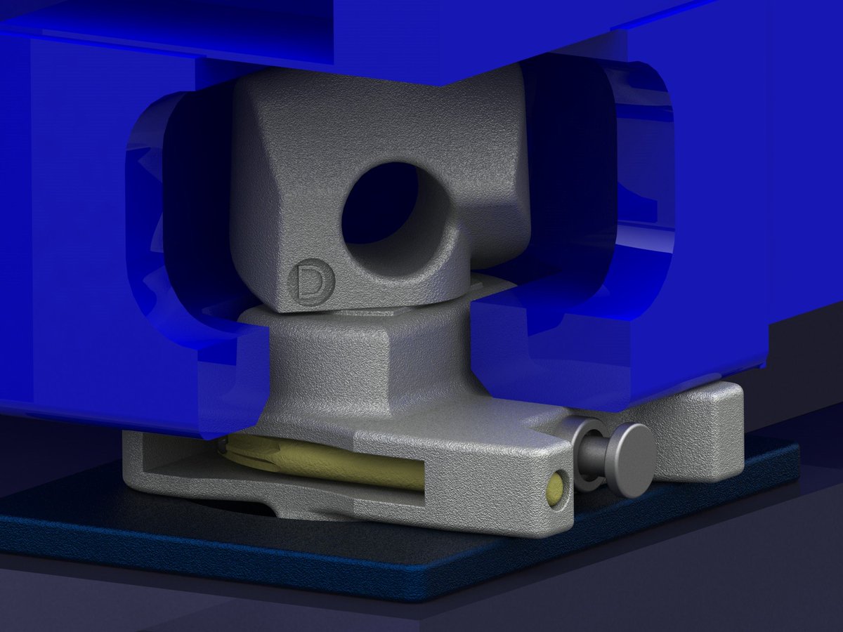 celtecrail's tweet photo. Over the years, 3 different types of locking devices to secure freight containers have been developed. Celtec has introduced a 4th. #celtecrail #twistlock #cel-lock #intermodal #interbox #containers #Railways #railfreight https://t.co/wWNXoYTP35