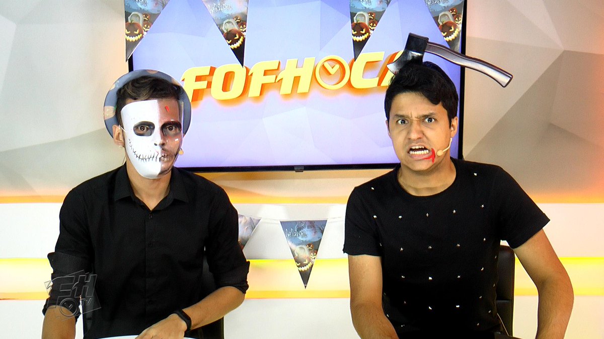 diegoschueng's tweet photo. E hoje teve #Halloween no canal. Pra assistir completo acesse: https://t.co/YMAFgsYJCC #FofocaFH #Canal #FHTV (via @foradehoratv) https://t.co/XnOx5XtkPo
