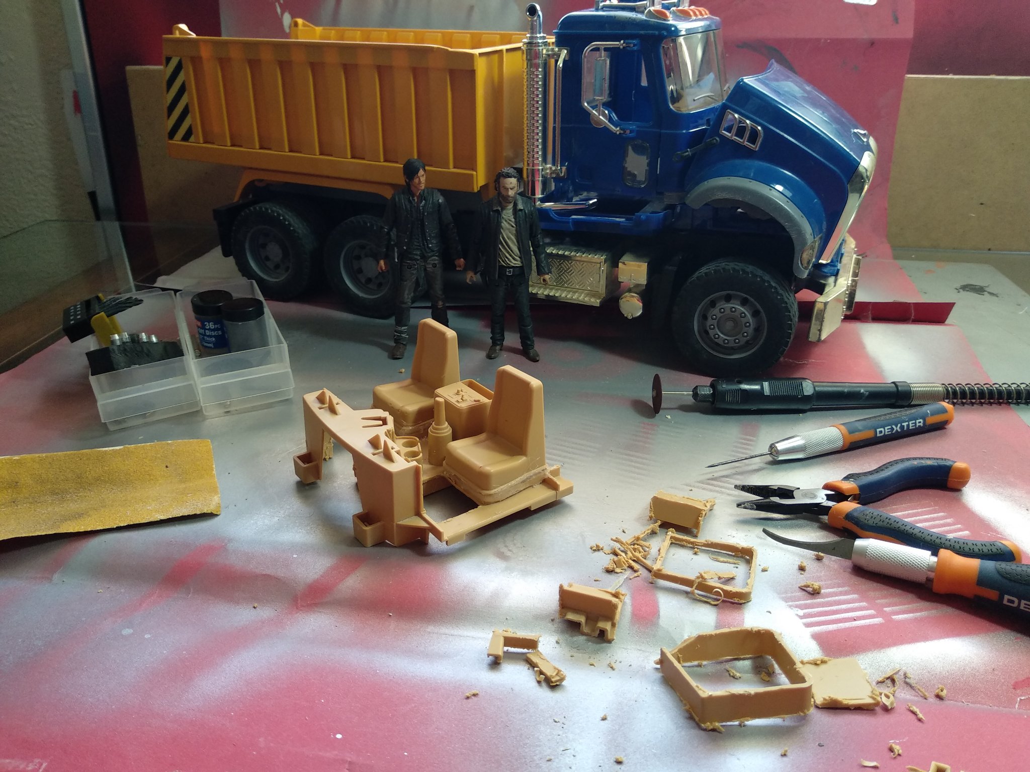 custom bruder trucks