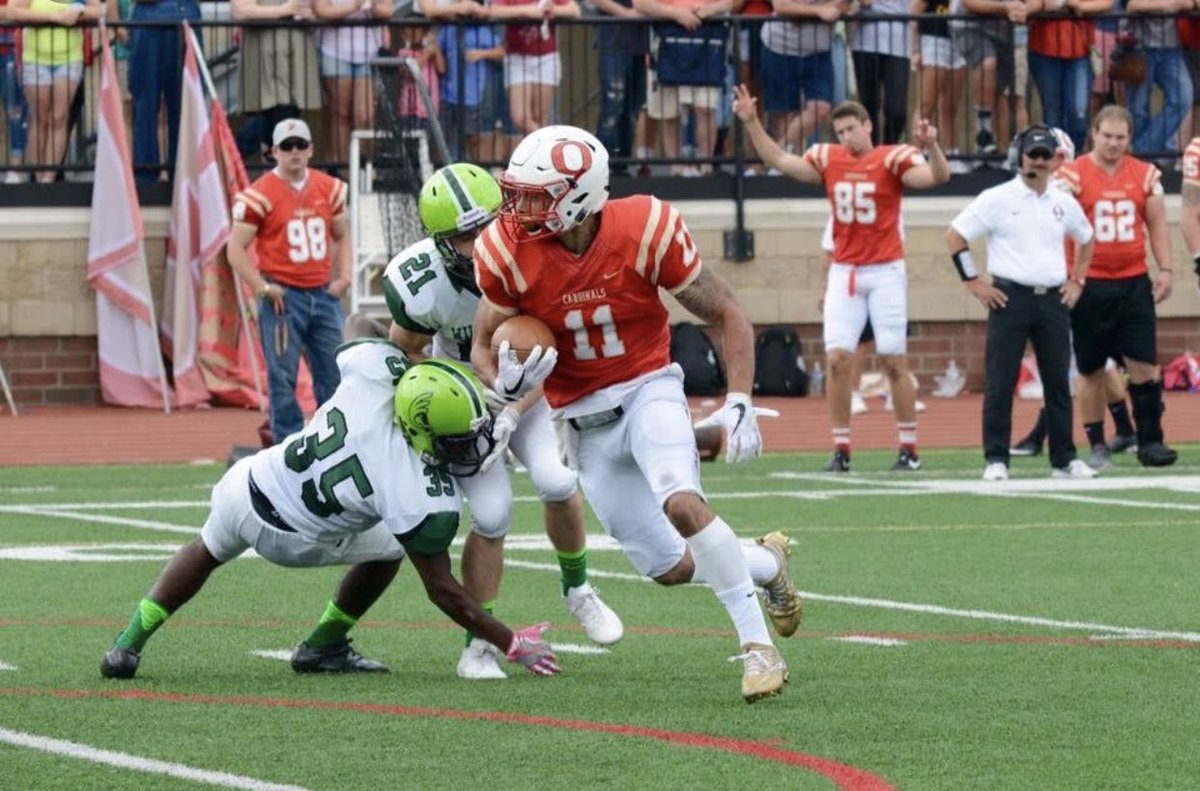 A_Allamy11's tweet photo. Truly blessed to receive my second offer from Otterbein University! #cardinals https://t.co/iVnWHElBB3