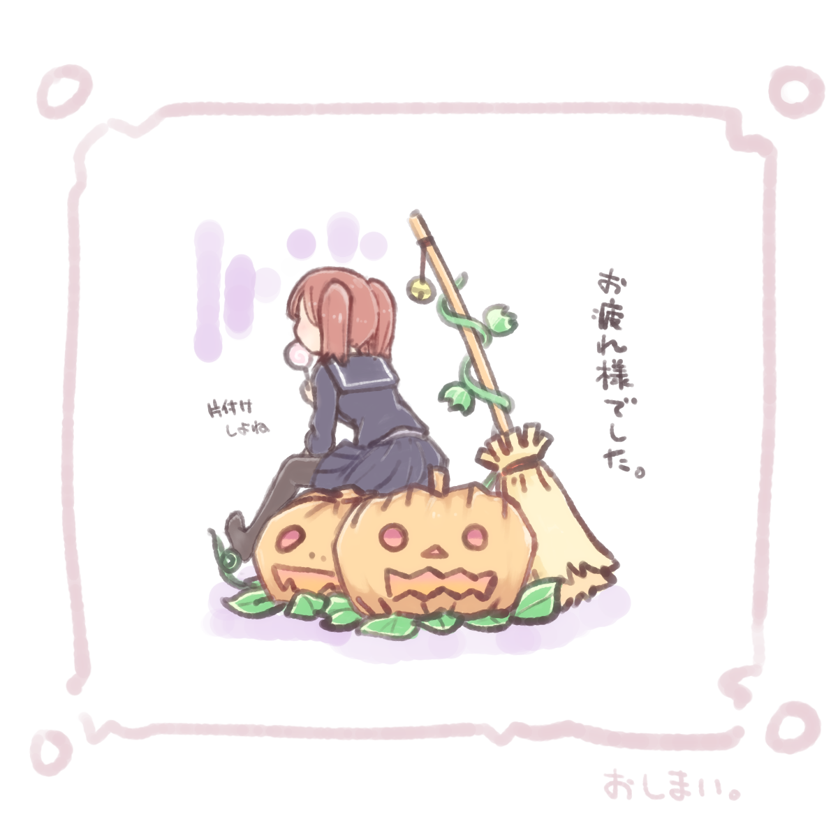 ハロロスらくがき。 #Halloween 