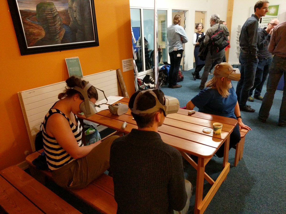 .<a href="/TheFlowCountry/">The Flow Country</a> Conference delegates try out our 360 peatland restoration film on VR headsets after the cinema screening of the same. <a href="/SEFARIscot/">SEFARI Gateway</a> <a href="/HuttonES/">ES James Hutton</a> <a href="/HuttonICS/">ICS James Hutton</a>