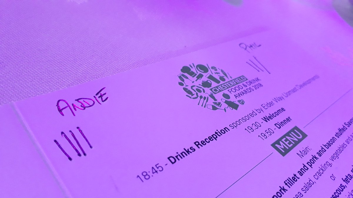 Close run thing on the winners' predictions league between me and editor Phil from the <a href="/D_Times/">Derbyshire Times</a>! 😁 #CFDA18
