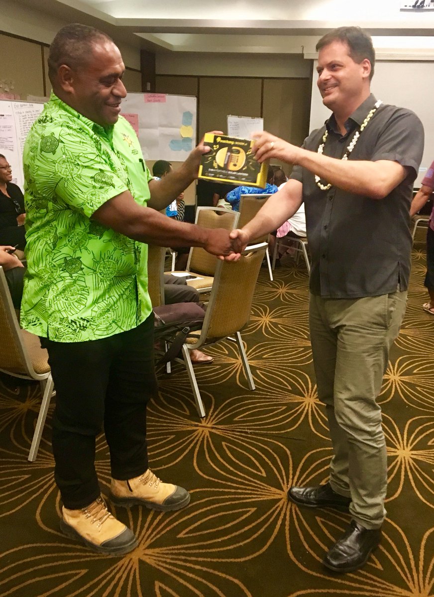 gizpacific's tweet photo. And it’s a wrap from the EU-GIZ ACSE Programme Regional Peer Learning Workshop Best Presentation  went to #TimorLeste and #Tuvalu . The most shared experiences came from #Fiji and the best image went to #Kiribati. 
Here is to #sustainableenergy and #adaptation for the #PACPS. https://t.co/yJmXfduWBG