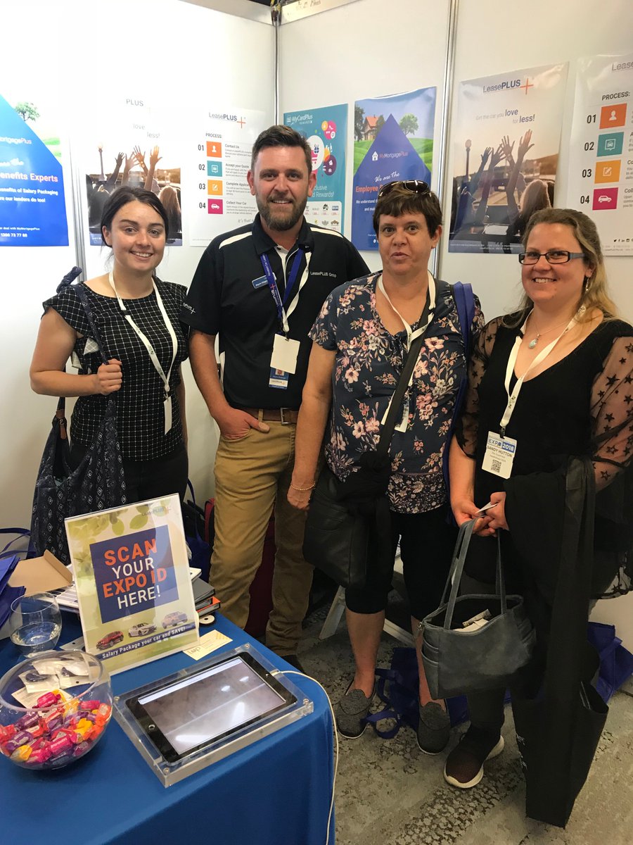 LeasePLUS's tweet photo. Having a great time at the #hsehexpo! Helping #healthcare employees save money through their employee benefits works up an appetite but is very rewarding!
@HealthShareNSW @eHealthNSW #novatedleasing #savings #BornToDrive https://t.co/Cjx34Q6Ico