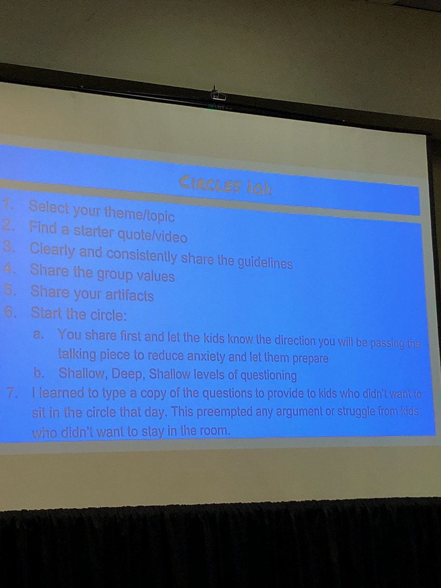 TeneiceT's tweet photo. @FortWorth_RP NEDRP 2018 Conference #CircleGuidelines #CircleQuestions #Circlequestions https://t.co/eTQPUFZPeQ