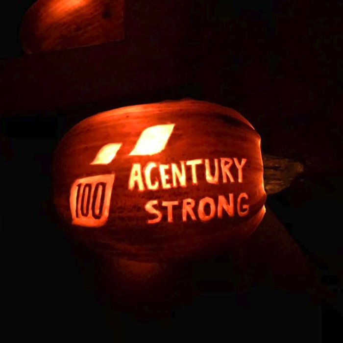 Happy #Halloween from the Iowa Farm Bureau!

Thanks to Clinton County Farm Bureau member <a href="/Mwillimackfarms/">Matt Willimack</a> for carving this beauty, in celebration of Iowa Farm Bureau's centennial! 🎃

#ACenturyStrong