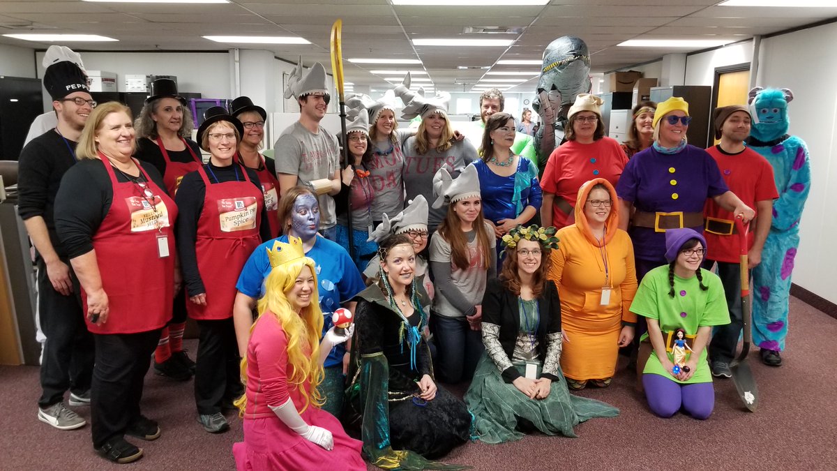AlaskaDEED's tweet photo. DEED staff raised $365.42 for charity during our costume contest today. Happy and safe Halloween everyone! #aklearns #giving #SHARECampaign https://t.co/huAGQ3qXOC