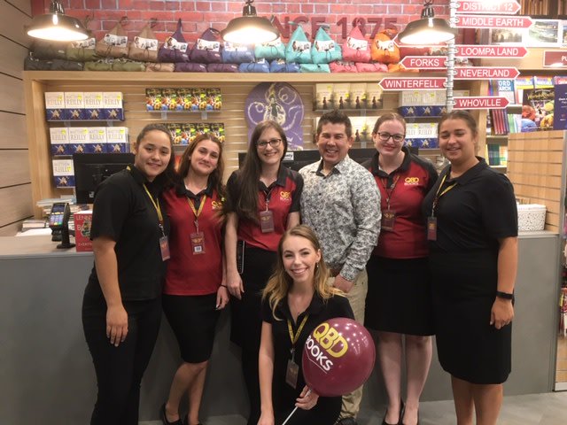 QBDBooks's tweet photo. Our shiny new Maroochydore store is now open! Come on in and check out all the glorious new releases and our expansive new store! 
#newstore #storereopen #storeopening https://t.co/JcAiPodAnL