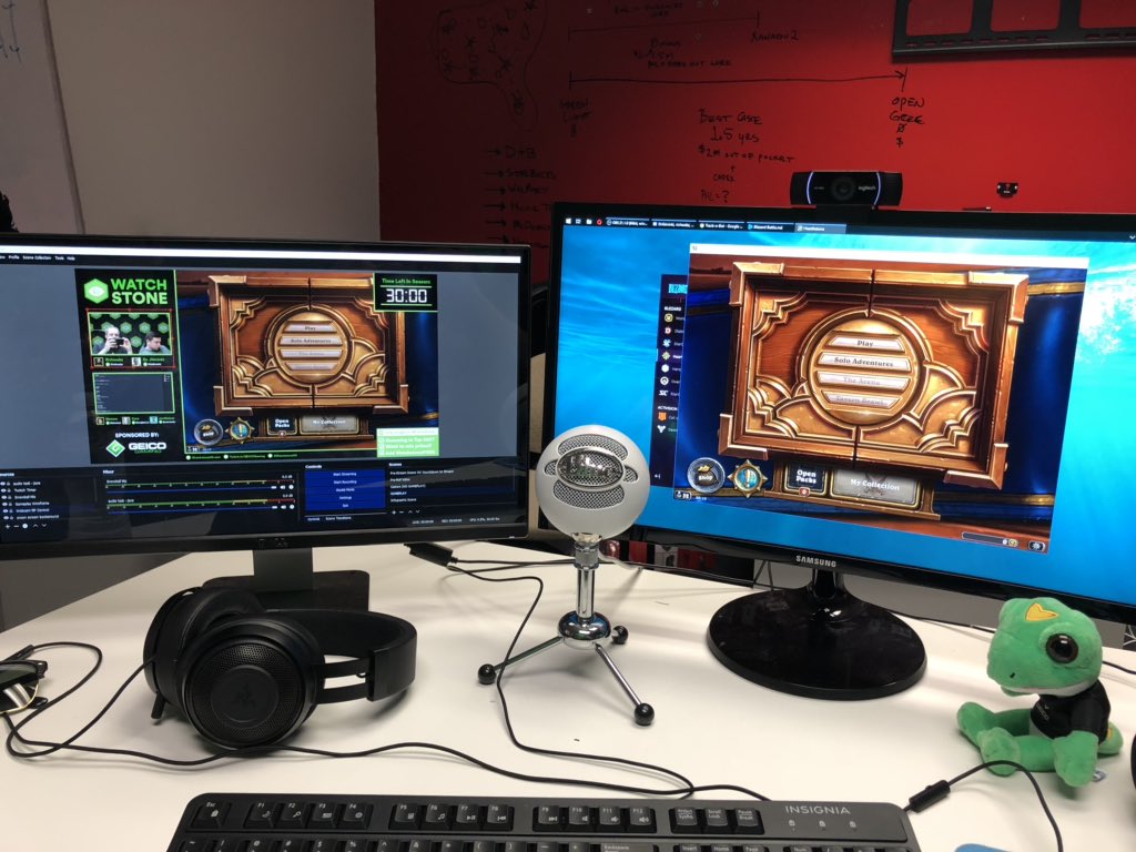 #watchstone is going live in just under an hour with @DrJikininki <a href="/lolNostam/">Bob</a> <a href="/justsaiyanHS/">Justsaiyan</a> @Songbird_HS <a href="/richwebz/">Rich Webster</a> 

📺Tune in to twitch.tv/geicogaming