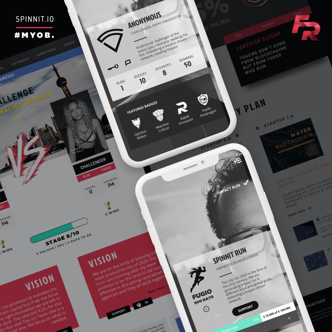 SpinnitBuilder's tweet image. Creating the first 100% gamified ICO, we stumbled against a very cool concept. Now in the form of an ICO advisor. Send us a DM if you are an ICO advisor or ICO promoter. #hodl #marketing #ICOadvisor #spinnit #myob #FR #FUGIO #bitcoin #blockchain #dlt #maltablockchainsummit