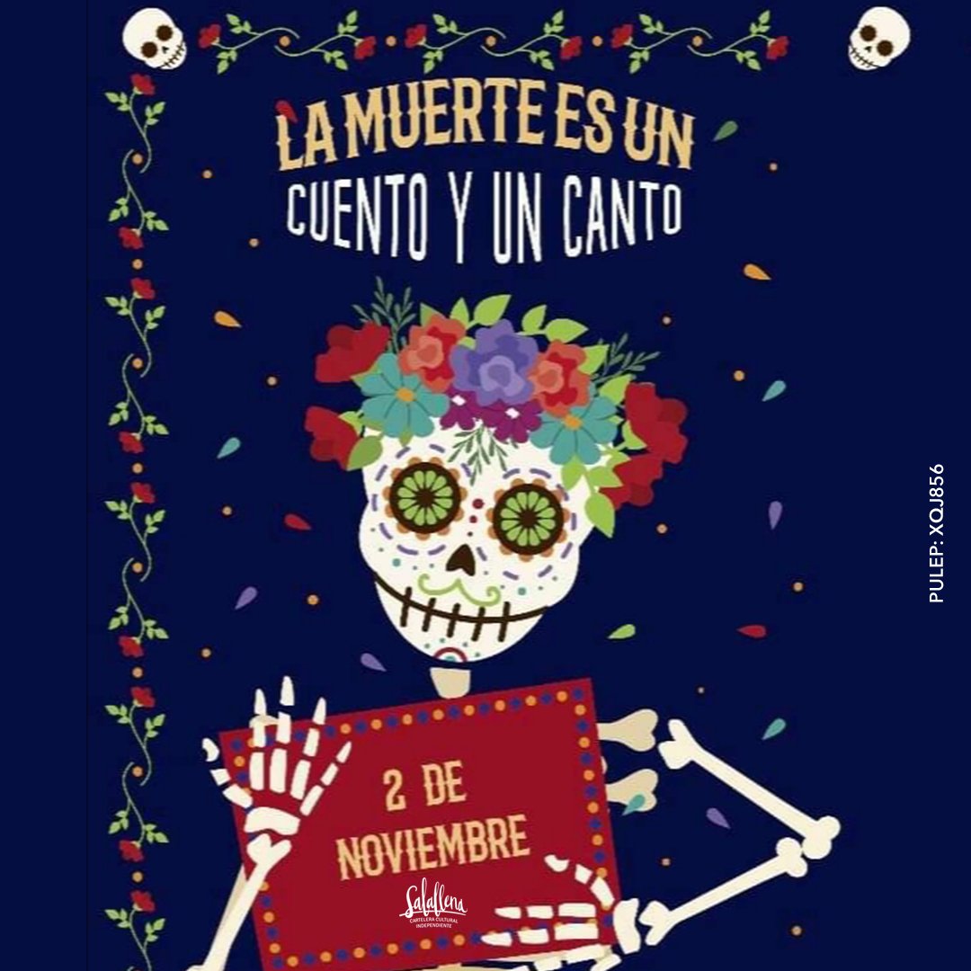 ¡La muerte es un cuento y un canto! Nosotros los vivos, nos reunimos este viernes en Casino Río para compartir entre historias, melodías y poder permitirnos percibir la muerte en otro lugar... en nuestro corazón.
Salallena.com